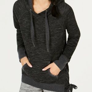 Calvin Klein Lace Up Side Hoodie